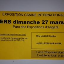 carte d'exposant